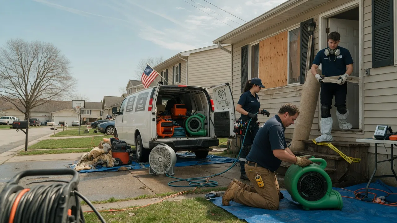 Water Damage Restoration in Prairie Village, KS near me